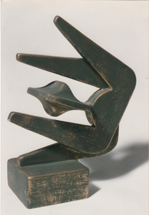 Quadro Composizione fusione in bronzo - Amleto Bertrand