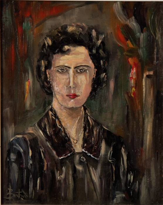 Quadro a Laura Olio su tela - Amleto Bertrand
