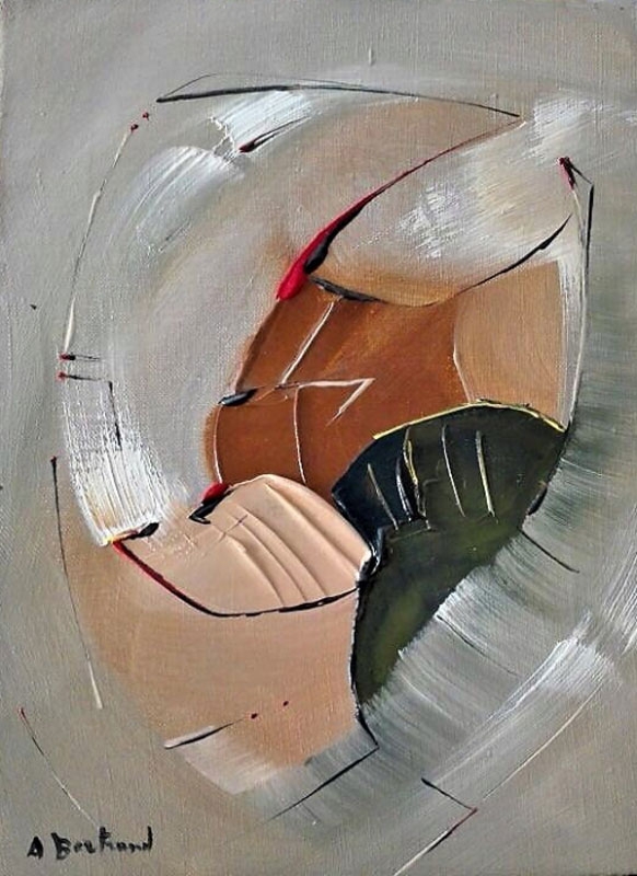 Quadro Intrastellar Olio su tela - Amleto Bertrand