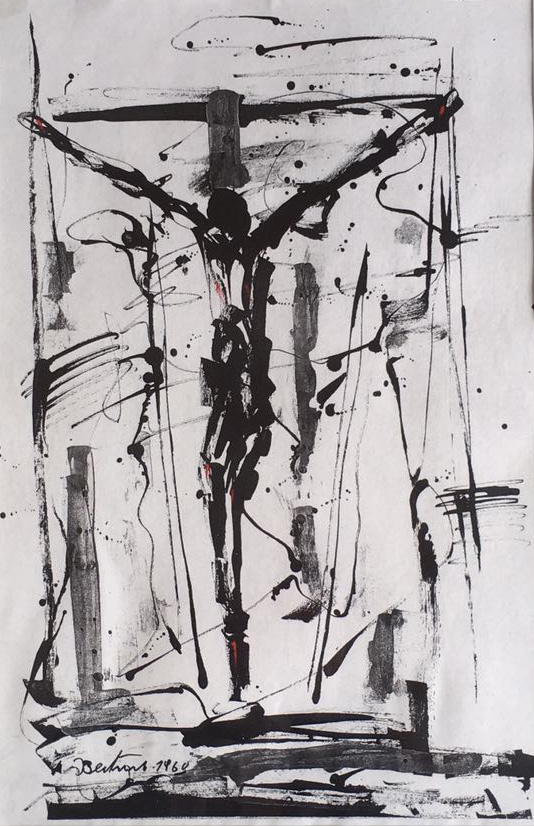 Quadro Studio per Crocifisso studio in china - Amleto Bertrand