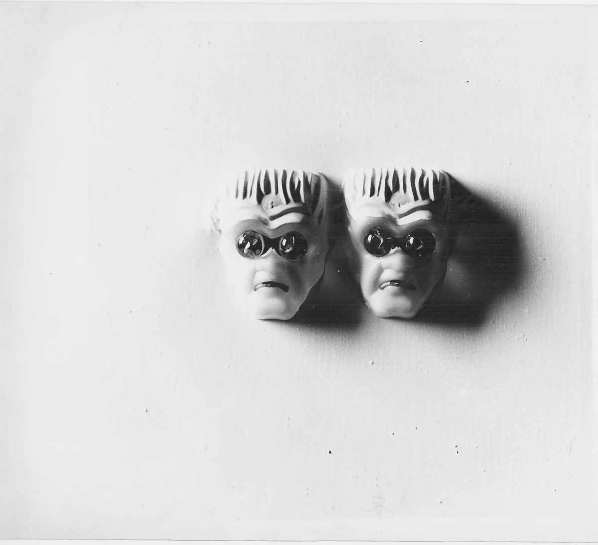 Quadro Spatial twins tecnica mista su tela - Amleto Bertrand