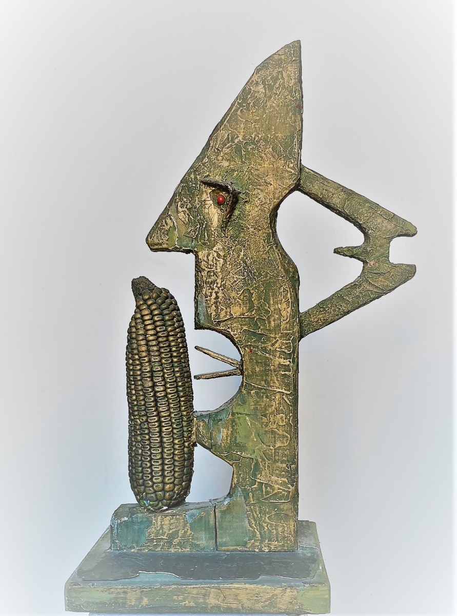 Quadro Maissage legno e mais - Amleto Bertrand