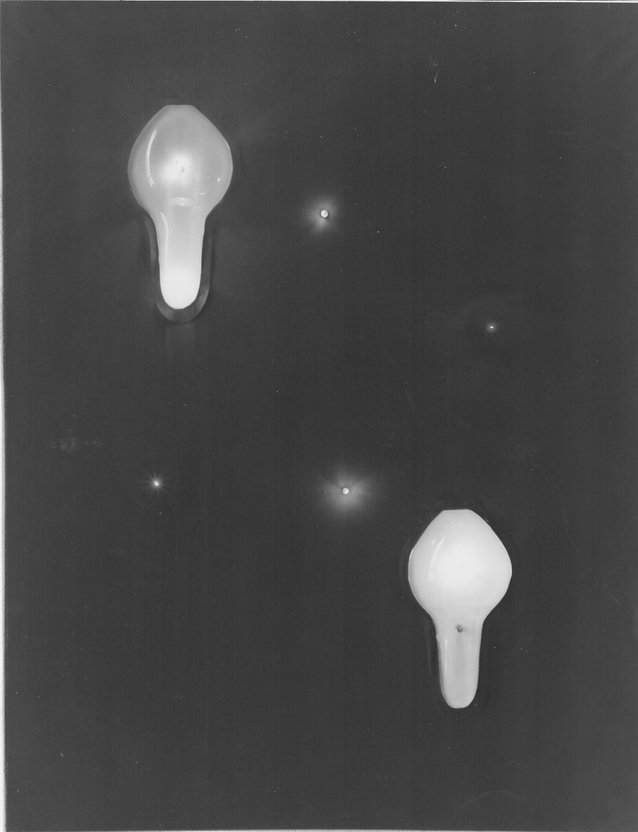 Quadro Plastic lights tecnica mista su tela - Amleto Bertrand